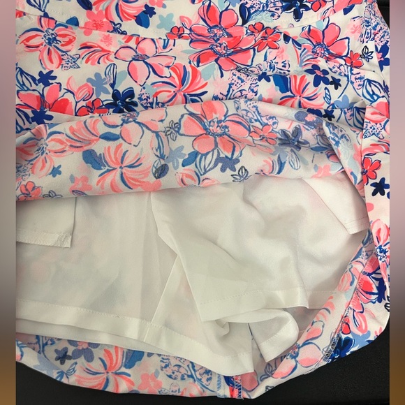 Lilly Pulitzer Jonas Skort Resort White Party Like A Lob-star size 2 - Picture 5 of 11